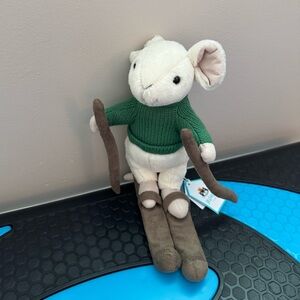 Jellycat Merry Mouse Skiing, Retired, BNWT